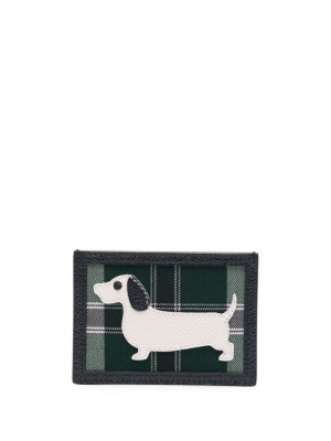 

Hector check-pattern calf leather hardholder, Thom Browne Hector check-pattern calf leather hardholder