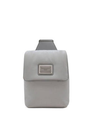

Logo-plaque mini backpack, Dolce & Gabbana Logo-plaque mini backpack