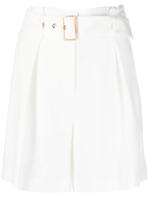 

Belted wide-leg shorts, PINKO Belted wide-leg shorts