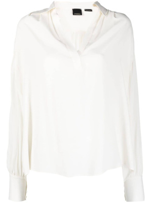 

Split-neck long-sleeve blouse, PINKO Split-neck long-sleeve blouse