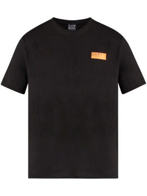

Logo-print cotton T-shirt, Ea7 Emporio Armani Logo-print cotton T-shirt