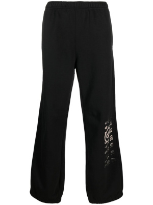 

Logo-print cotton pants, MM6 Maison Margiela Logo-print cotton pants