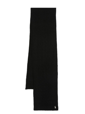 

Polo Pony cable-knit scarf, Polo Ralph Lauren Polo Pony cable-knit scarf