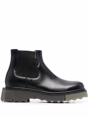 

Sponge-sole Meteor Chelsea boots, Off-White Sponge-sole Meteor Chelsea boots