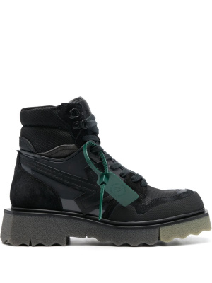 

Camouflage-print hiking ankle boots, Off-White Camouflage-print hiking ankle boots
