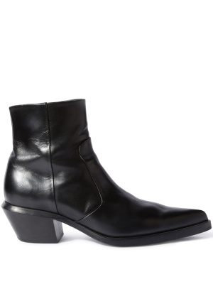 

Runway Texan pointed-toe boots, Off-White Runway Texan pointed-toe boots