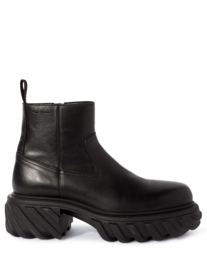 

Exploration Motor leather ankle boots, Off-White Exploration Motor leather ankle boots
