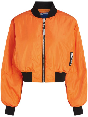 

Cropped bomber jacket, Karl Lagerfeld Jeans Cropped bomber jacket