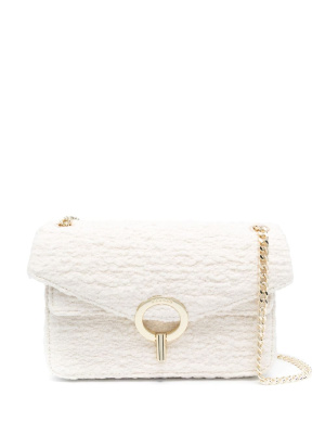 

Yza tweed shoulder bag, SANDRO Yza tweed shoulder bag