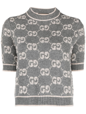 

GG-monogram jacquard wool jumper, Gucci GG-monogram jacquard wool jumper