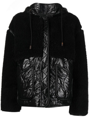 

Quilted faux shearling jacket, Forte Forte Quilted faux shearling jacket