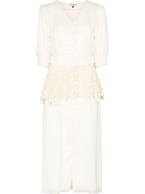 

Long-sleeve tiered dress, Masterpeace Long-sleeve tiered dress