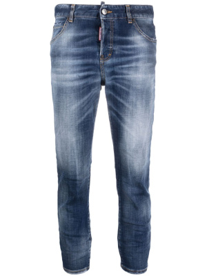 

Distressed cropped jeans, Dsquared2 Distressed cropped jeans