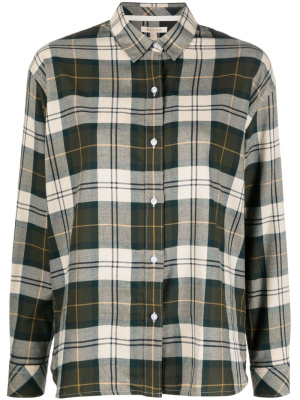 

Tartan check-pattern cotton shirt, Barbour Tartan check-pattern cotton shirt