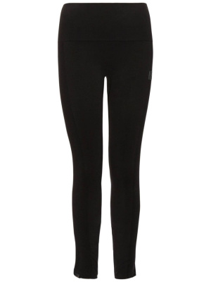 

Logo-patch skinny-cut leggings, Emporio Armani Logo-patch skinny-cut leggings