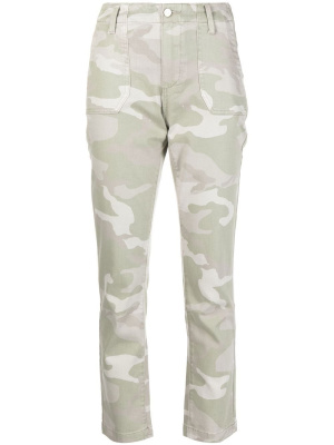 

Camouflage-print straight-leg jeans, PAIGE Camouflage-print straight-leg jeans