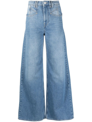 

Wide-leg denim jeans, ISABEL MARANT Wide-leg denim jeans