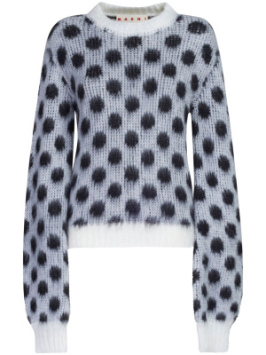 

Polka-dot wide-sleeved jumper, Marni Polka-dot wide-sleeved jumper