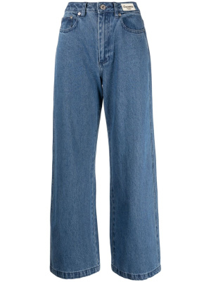 

Mid-rise wide-leg jeans, CHOCOOLATE Mid-rise wide-leg jeans