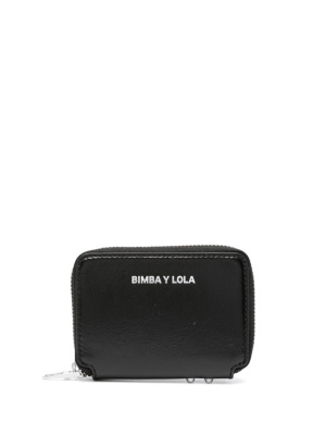 

Logo-stamp leather wallet, Bimba y Lola Logo-stamp leather wallet