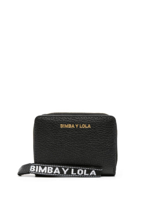 

Debossed-logo leather wallet, Bimba y Lola Debossed-logo leather wallet