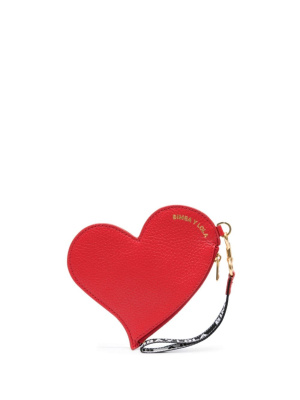 

Logo-lettering heart purse, Bimba y Lola Logo-lettering heart purse