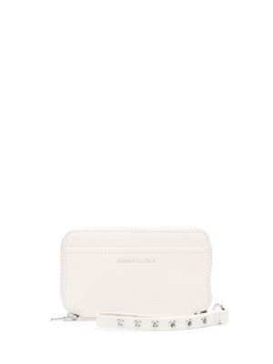 

Logo-lettering leather wallet, Bimba y Lola Logo-lettering leather wallet