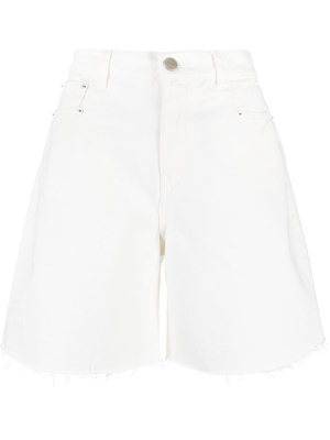 

High-waisted denim shorts, TWINSET High-waisted denim shorts
