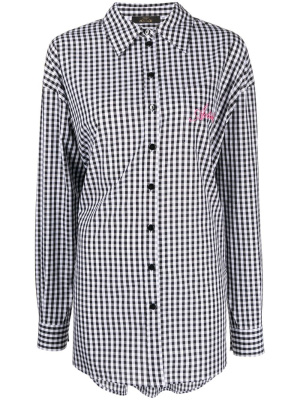 

Check-pattern buttoned-up shirt, TWINSET Check-pattern buttoned-up shirt