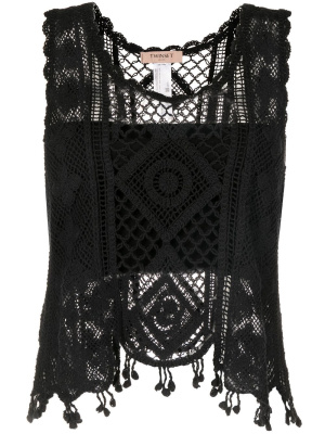

Sleeveless knitted top, TWINSET Sleeveless knitted top