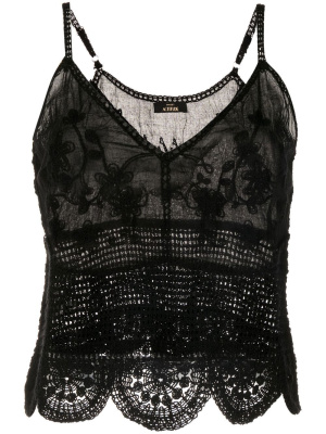 

Semi-sheer vest, TWINSET Semi-sheer vest