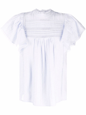 

Ruffle-detail short-sleeve top, TWINSET Ruffle-detail short-sleeve top
