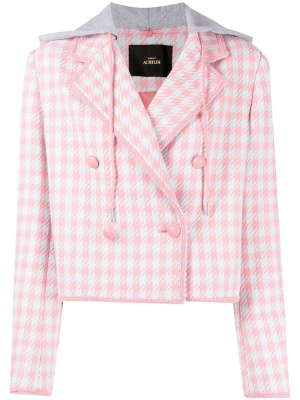 

Check double breasted jacket, TWINSET Check double breasted jacket