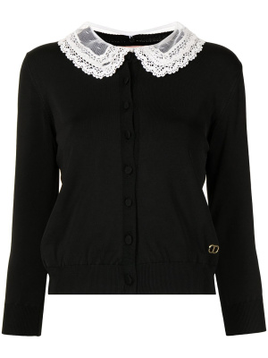 

Lace Peter Pan-collar cardigan, TWINSET Lace Peter Pan-collar cardigan