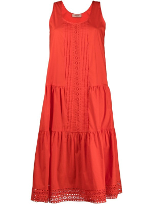 

Tiered sleeveless dress, TWINSET Tiered sleeveless dress