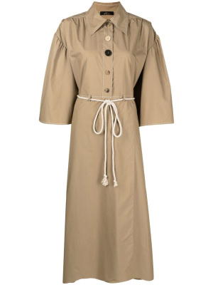 

Loose belted shirt dress, TWINSET Loose belted shirt dress