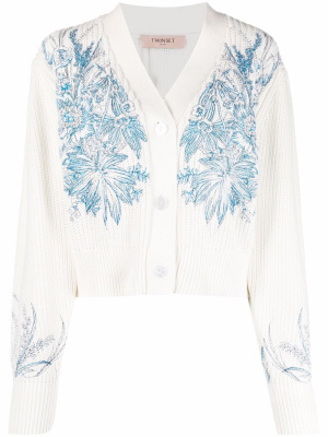 

Embroidered-design cardigan, TWINSET Embroidered-design cardigan