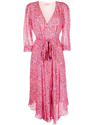 

Tied waist midi dress, TWINSET Tied waist midi dress