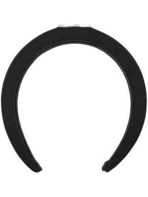 

K/Monogram logo-embellished headband, Karl Lagerfeld K/Monogram logo-embellished headband