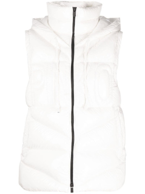 

Padded detachable-hood waistcoat, PINKO Padded detachable-hood waistcoat