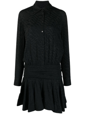 

Arzach logo-jacquard shirtdress, PINKO Arzach logo-jacquard shirtdress
