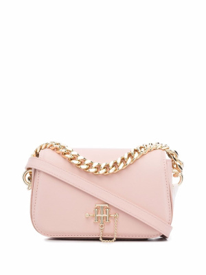 

Logo-plaque chain mini bag, Tommy Hilfiger Logo-plaque chain mini bag