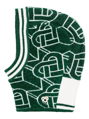 

Monogram-pattern balacava, Casablanca Monogram-pattern balacava