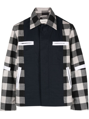 

Plaid-pattern worker jacket, Craig Green Plaid-pattern worker jacket