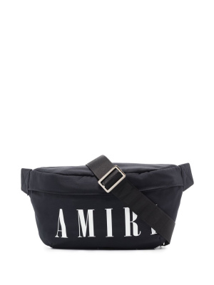 

Logo-print belt bag, AMIRI Logo-print belt bag