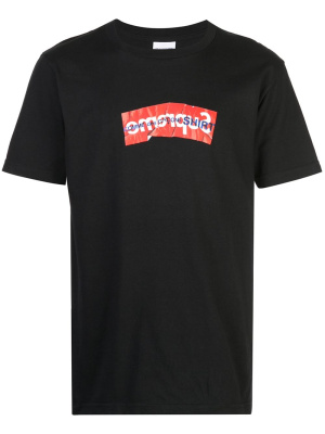 

X CDG logo print T-shirt, Supreme X CDG logo print T-shirt