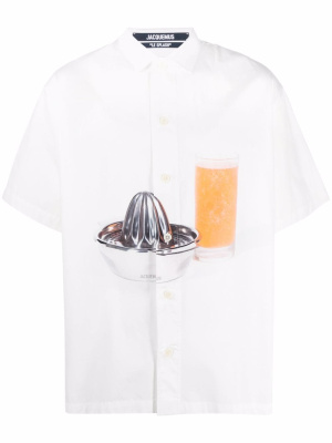 

Graphic-print short-sleeved T-shirt, Jacquemus Graphic-print short-sleeved T-shirt