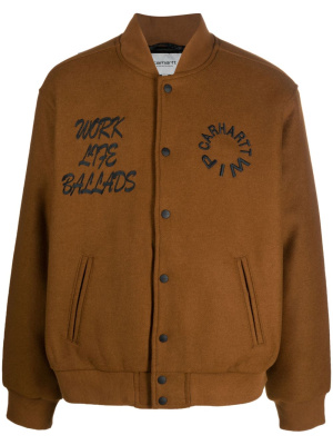 

Work Varsity felted bomber, Carhartt WIP Work Varsity felted bomber