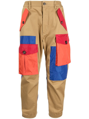 

Patchwork-effect cargo trousers, Dsquared2 Patchwork-effect cargo trousers