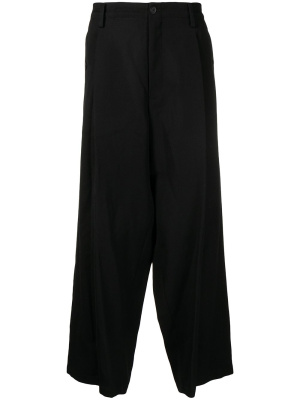 

Box-pleat wide-leg trousers, Yohji Yamamoto Box-pleat wide-leg trousers